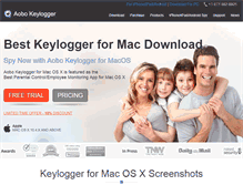 Tablet Screenshot of keylogger-mac.com